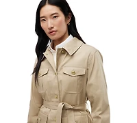 Tommy Hilfiger Women's Collared Utility Field Jacket