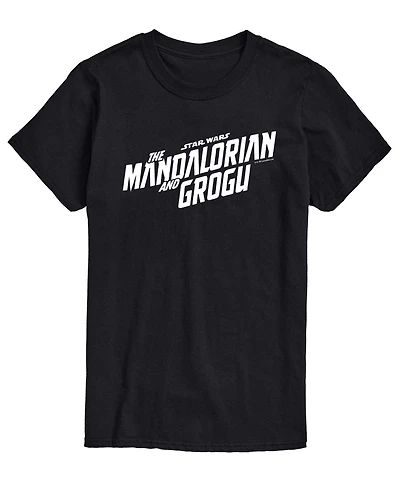 Airwaves Men's The Star Wars Mandalorian & Grogu Movie Graphic T-Shirt