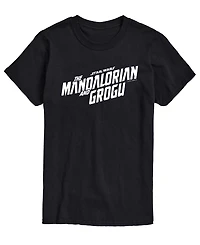 Airwaves Men's The Star Wars Mandalorian & Grogu Movie Graphic T-Shirt
