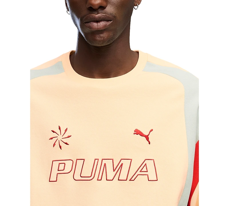 Puma Men's Archive Motorsport Terrace Culture Crewneck Sweatshirt