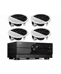 Yamaha Rx-A2A 7.2-Channel 8K Av Receiver Speaker Bundle