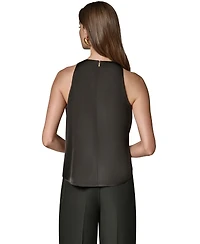 Donna Karan New York Women's Crewneck Sleeveless Top
