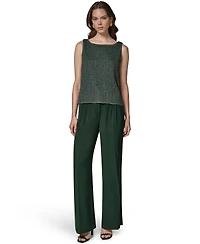 Donna Karan New York Women's Boat Neck Sleeveless Tank Top