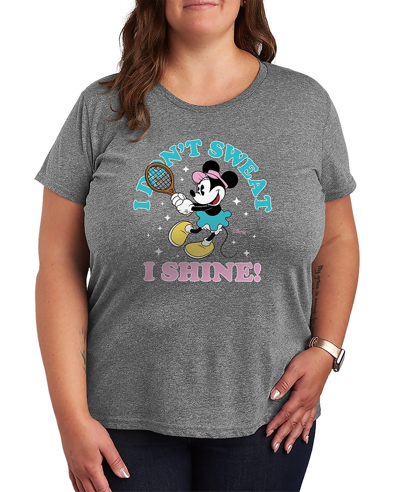Hybrid Apparel Plus Don't Sweat Shine Graphic T-Shirt