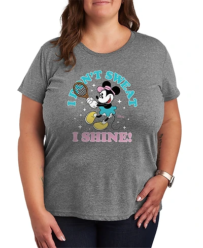 Hybrid Apparel Plus Don't Sweat Shine Graphic T-Shirt