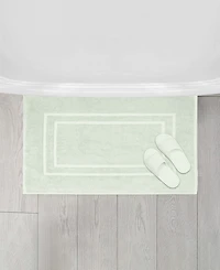 Feather & Stitch, Ny Cotton Super Absorbent Terry 2-Piece Bath Mat Set
