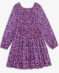 Epic Threads Girls' Xs-xl Long-Sleeve Ditsy Garden-Print Dress, Macy's Exclusive