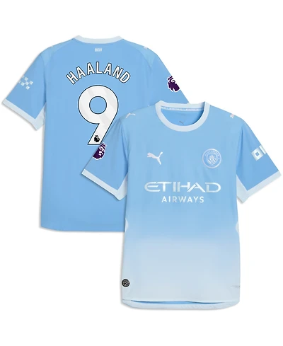Puma Men's Erling Haaland Light Blue Manchester City 2026/27 Home On-Field Authentic Jersey