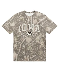 Uscape Apparel Men's Camo Iowa Hawkeyes Back Bay Heavyweight T-Shirt