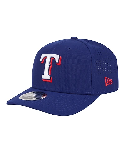 New Era Men's Royal Texas Rangers Performance 9SEVENTY Adjustable Hat