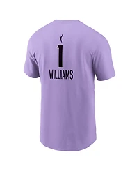 Nike Men's Gabby Williams Lavender Golden State Valkyries Explorer Edition Name & Number T-Shirt