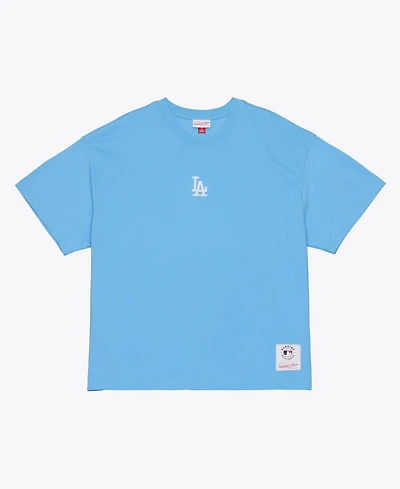 Mitchell & Ness Men's Light Blue Los Angeles Dodgers Insignia Premium T-Shirt