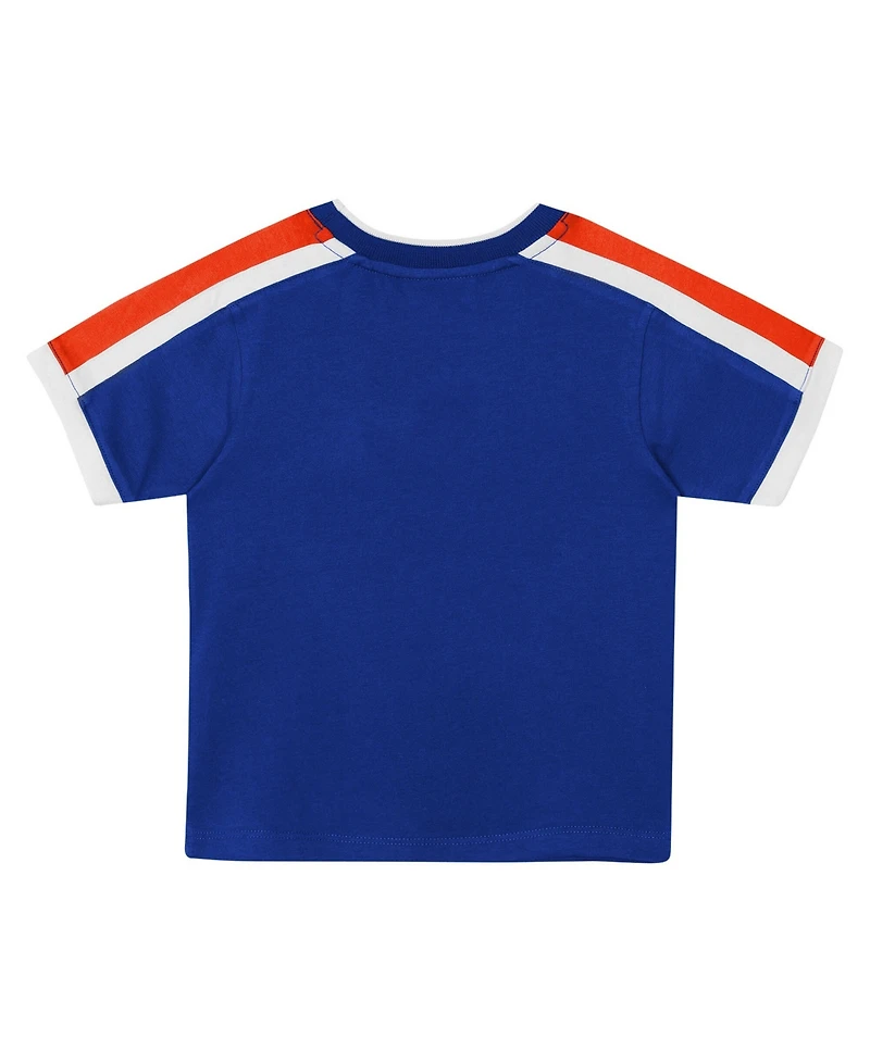 Outerstuff Toddler Royal New York Mets Ground Ball T-Shirt and Shorts Set