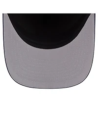 New Era Men's Navy/Natural New York Yankees Grained 9FIFTY A-Frame Trucker Adjustable Hat