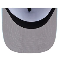 New Era Men's Light Blue San Diego Padres Deep Water Pre-Curved 9FIFTY A-Frame Snapback Hat