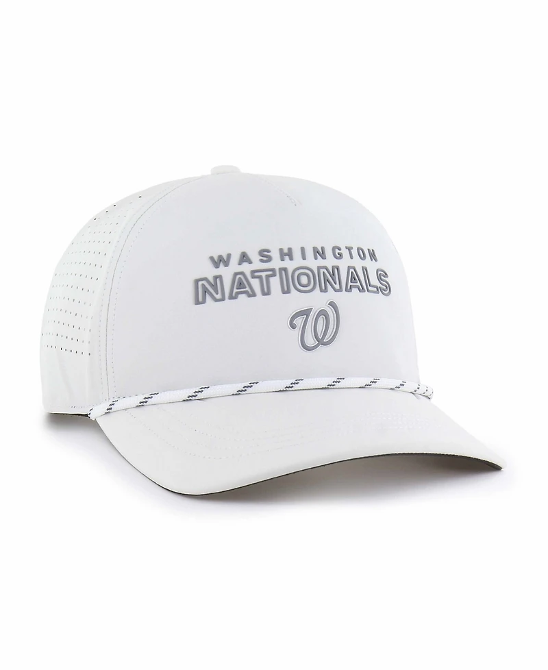 '47 Brand Men's White Washington Nationals Forward Vault Hitch Adjustable Hat