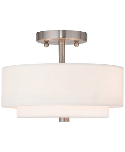 Livex Claremont Semi-Flush Mount