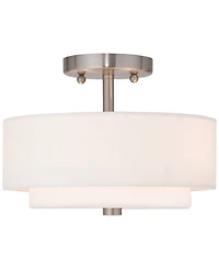 Livex Claremont Semi-Flush Mount