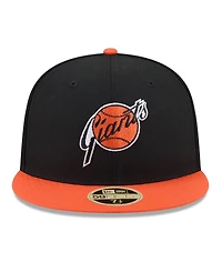 New Era Men's Black/Orange San Francisco Giants 2026 Baseball Hall of Fame 59FIFTY Fitted Hat