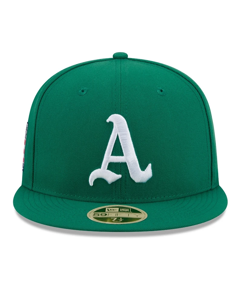 New Era Men's Green Athletics 2026 Baseball Hall of Fame 59FIFTY Fitted Hat
