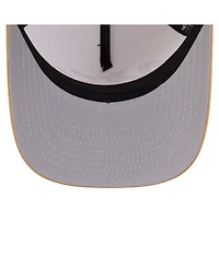 New Era Men's Cream New York Mets Herringbone 9FIFTY A-Frame Snapback Hat