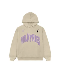 Playa Society Men's and Women's Oatmeal Golden State Valkyries Established Hoodie