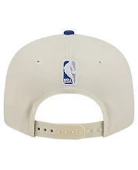 New Era Men's White/Blue Minnesota Timberwolves 9FIFTY Snapback Hat