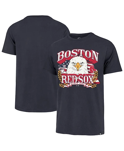 '47 Brand Men's Navy Boston Red Sox Americana Eagle T-Shirt