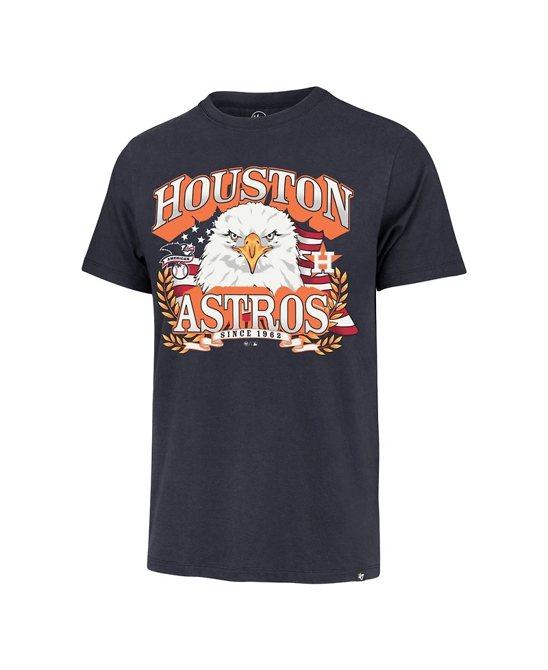 '47 Brand Men's Navy Houston Astros Americana Eagle T-Shirt