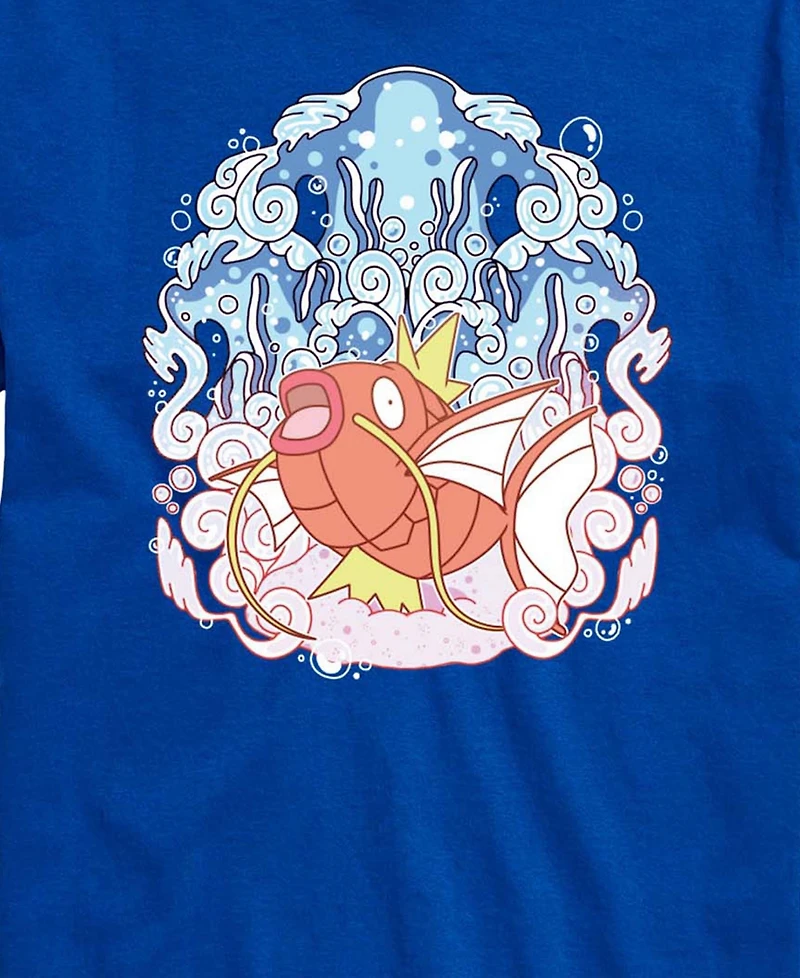 Airwaves Men's Pokemon Magikarp Aquatic Graphic T-Shirt