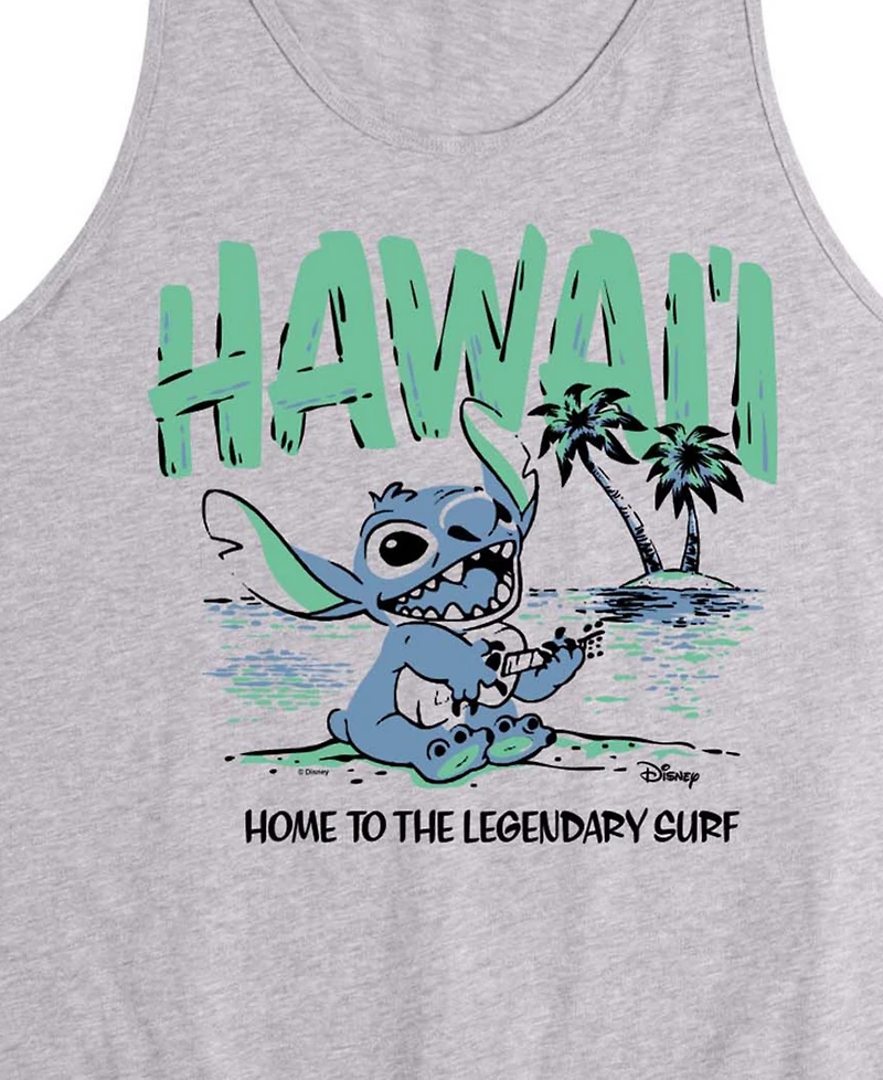 Airwaves Men's Lilo Stitch Hawaii Graphic Tank Top