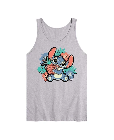 Airwaves Men's Lilo And Stitch Pineapple Graphic Tank Top