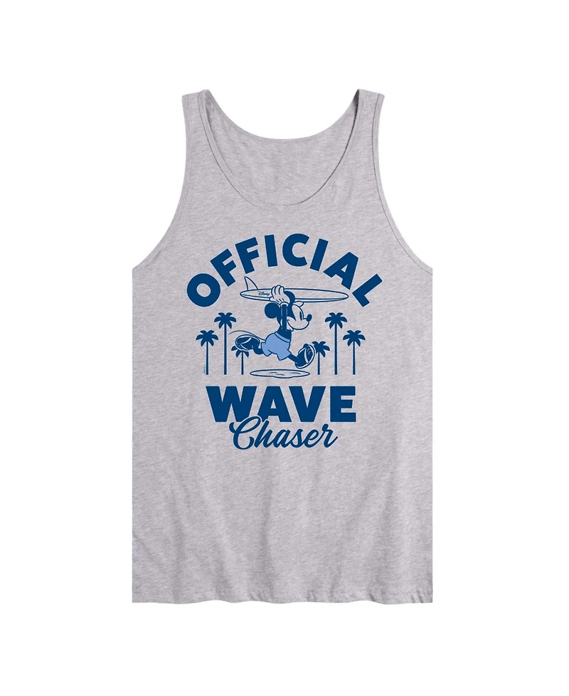 Airwaves Men's Disney Official Wave Chaser Graphic Tank Top