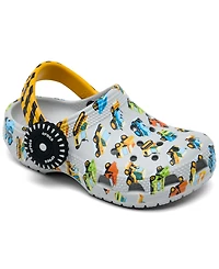 Crocs Toddler Kids Classic Construction Truck Clogs from Finish Line