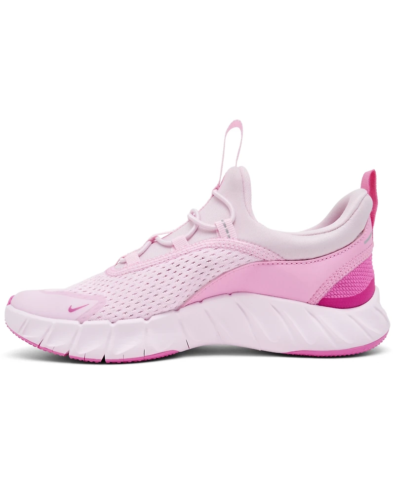 Nike Little Kids Free Ride Elastic Lace Running Sneakers from Finish Line