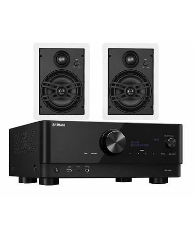 Yamaha Rx-V6A 7.2 Av Receiver with Ns-IW660 In-Wall Speakers
