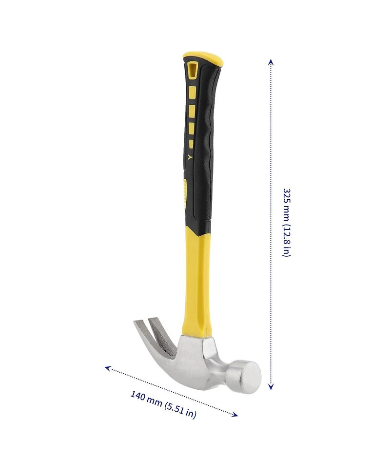 Xdovet Claw Hammer Forged Steel Non Slip Handle Woodworking