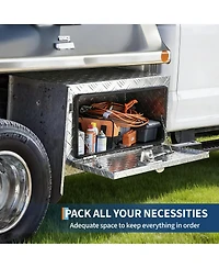 gaomon Heavy Duty Aluminum Underbody Truck Tool Box