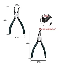 Xdovet Snap Ring Pliers Set Internal External Circlip Bent Jaw