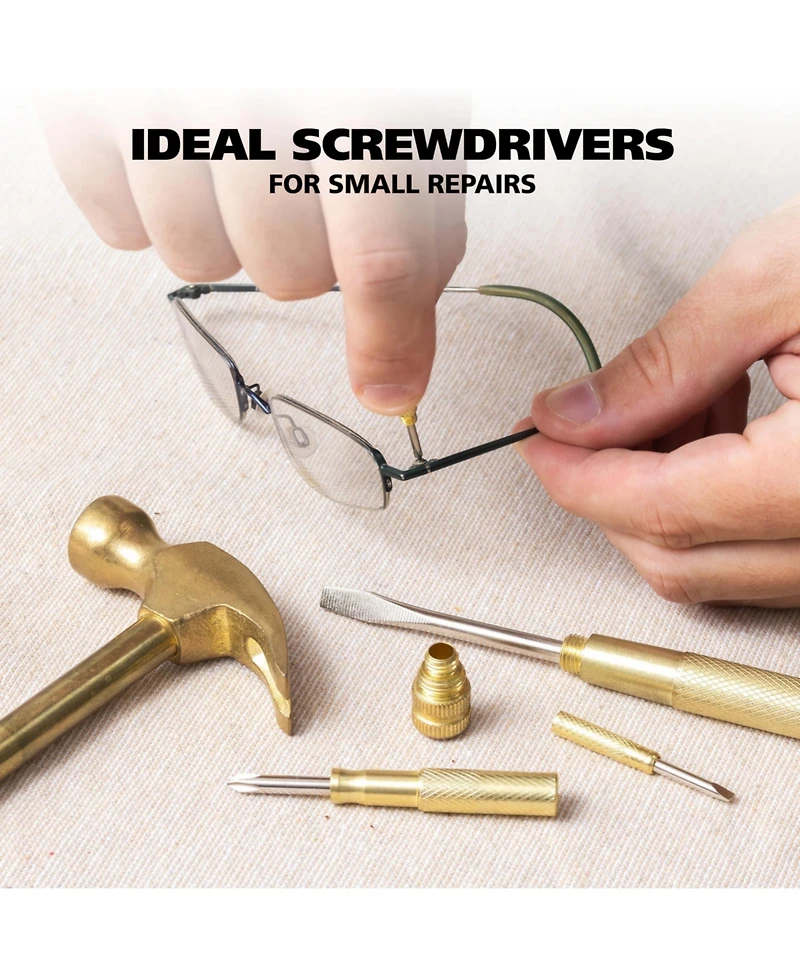 Xdovet 5-in-1 Multifunctional Hammer Chrome Plated and Rust Resistant