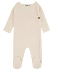 NoggiWear Baby Boys( 1M to 12M ) Ribbed Striped Wrap Footie