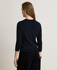 Lauren Ralph Women's Long-Sleeve Crewneck Sweater