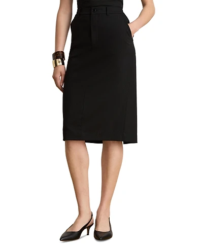 Lauren Ralph Women's Back Vent Pencil Skirt