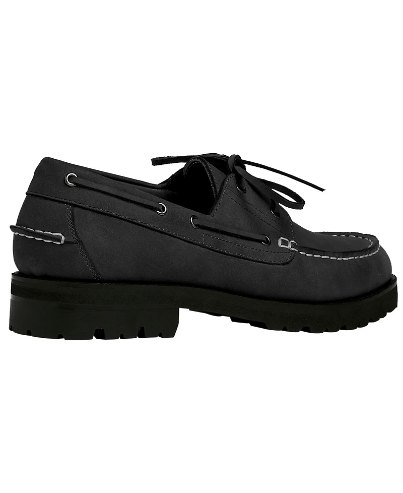 Anthony Veer Men's Bristol Nubuck Leather Boat Shoes