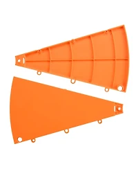 WinSpin 6 Pcs Prize Wheel Panels Dry Erase 6 Colors for 24" Modular Prize Wheel