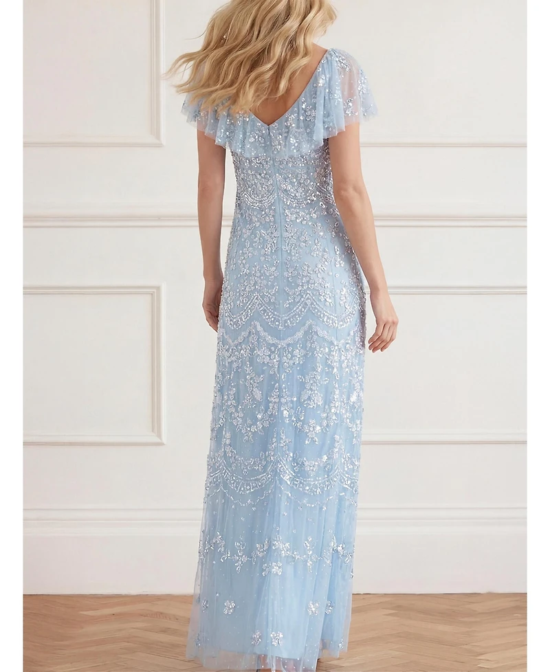 Needle & Thread Women's Freya V-Neck Gown
