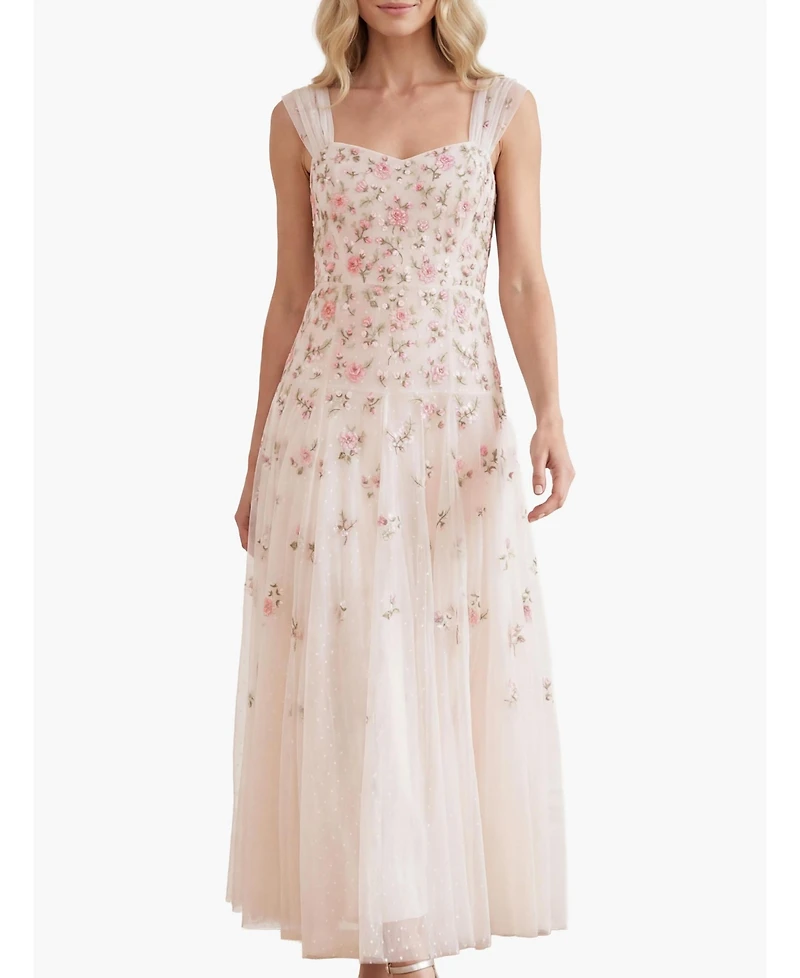 Needle & Thread Women's Mayflower Ditsy Ankle Gown