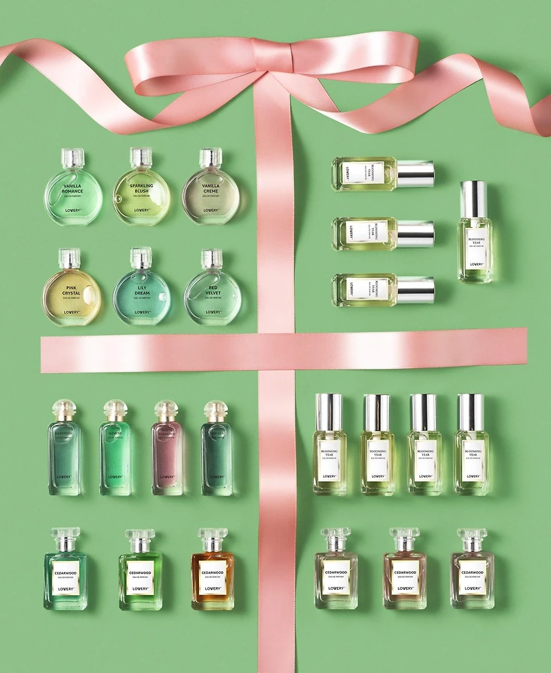 Lovery 24-Pc. Perfume Advent Calendar Set - Limited Edition Premium Eau de Parfum Gift Set