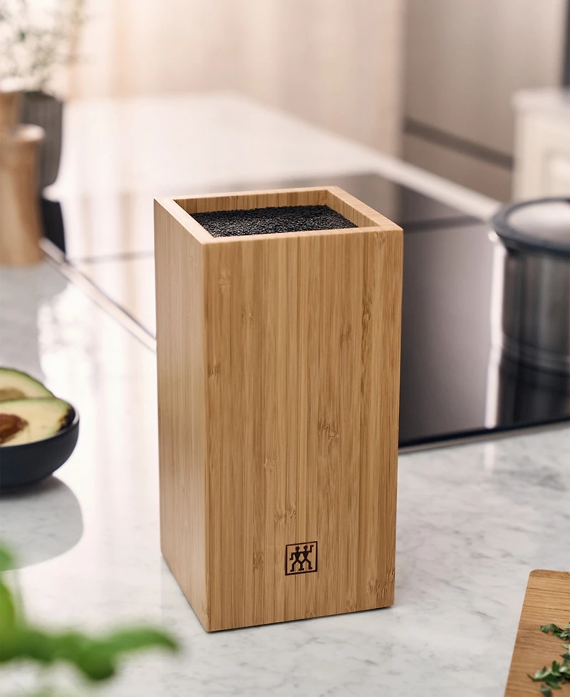 Zwilling Bamboo Bristle Knife Storage Block