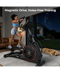Fed Fitness EM3 Ultra Commercial Grade Front Drive Elliptical Machine 12 Degree Incline 32 Resistance Levels Heavy Duty for Home and Gym